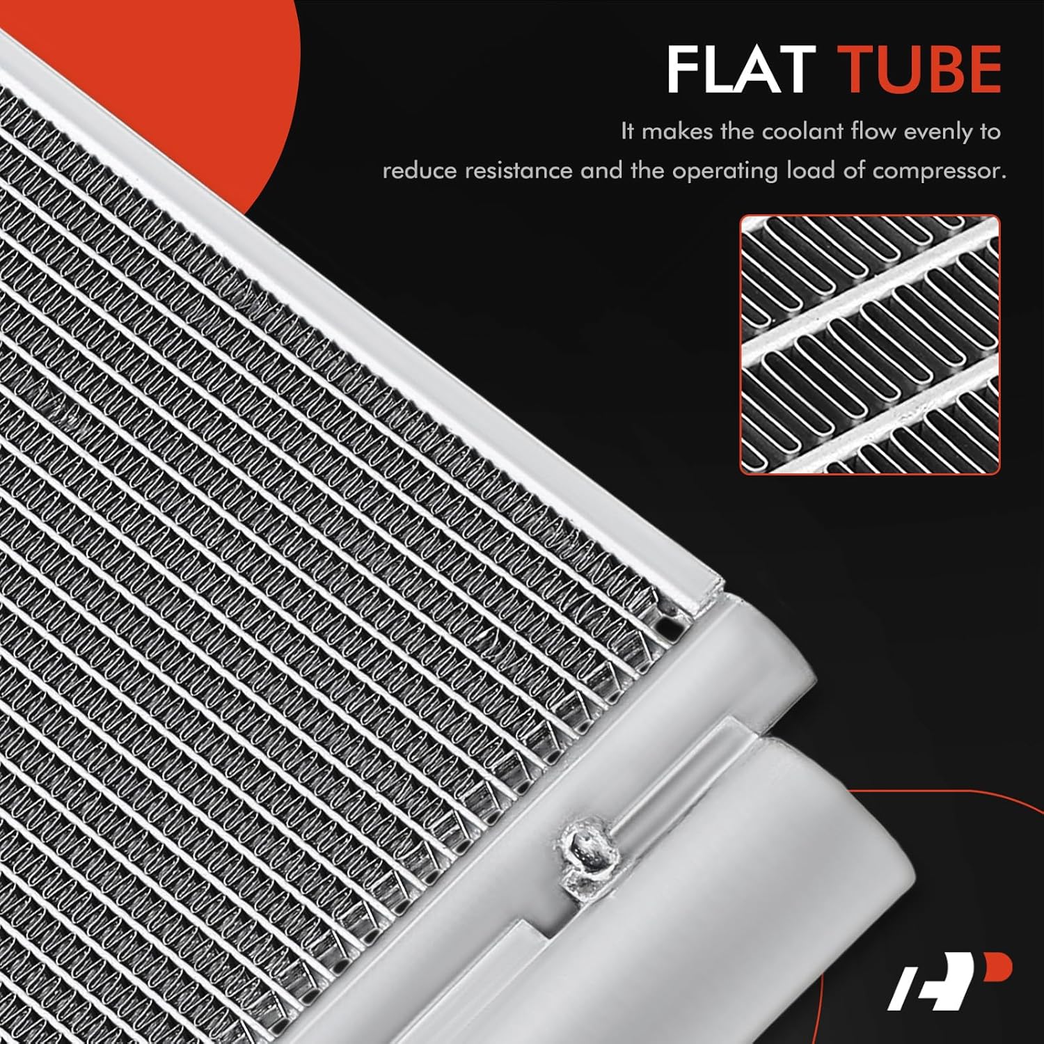 A-Premium Air Conditioning A/C Condenser Compatible with Kia Soul 2014 2015 2016, 1.6L 2.0L, Replace# 4431, 97606B2000