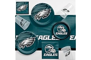 Eagles Paper Plates - The Perfect Party Accessory for Philadelphia Eagles Fans