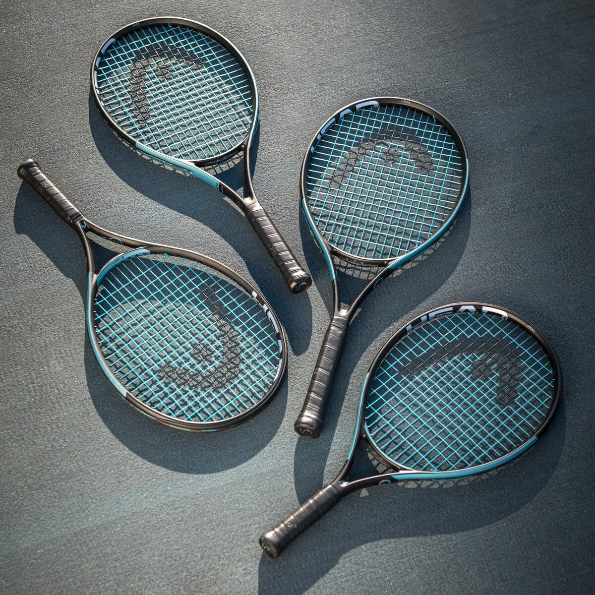 HEAD Ig Gravity Jr. 21 Raquettes De Tennis Turquoise-Corail Unbesaitet 200G L Neu