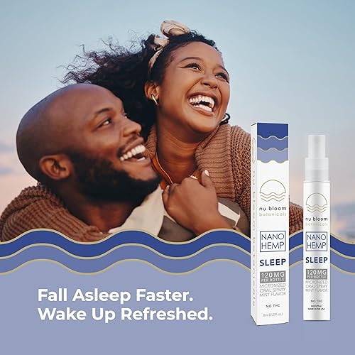 Miniatura 7 de Nu Bloom Spray para dormir de acción rápida Spray natural para dormir para adultos con melatonina, L-teanina, cáñamo y raíz de valeriana Ayuda