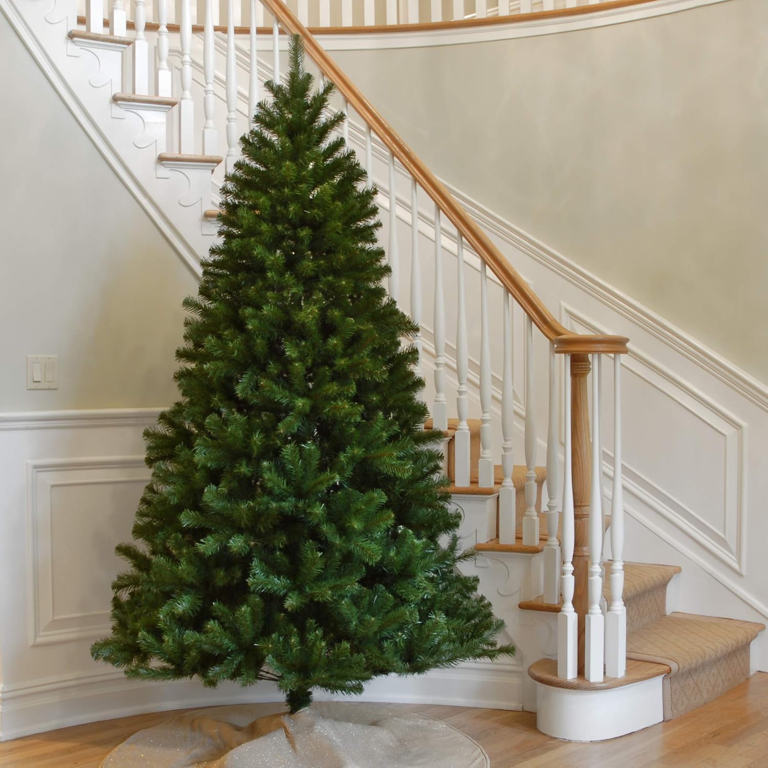 National Tree Company 7.5 ft North Valley Spruce Tree - Image 2