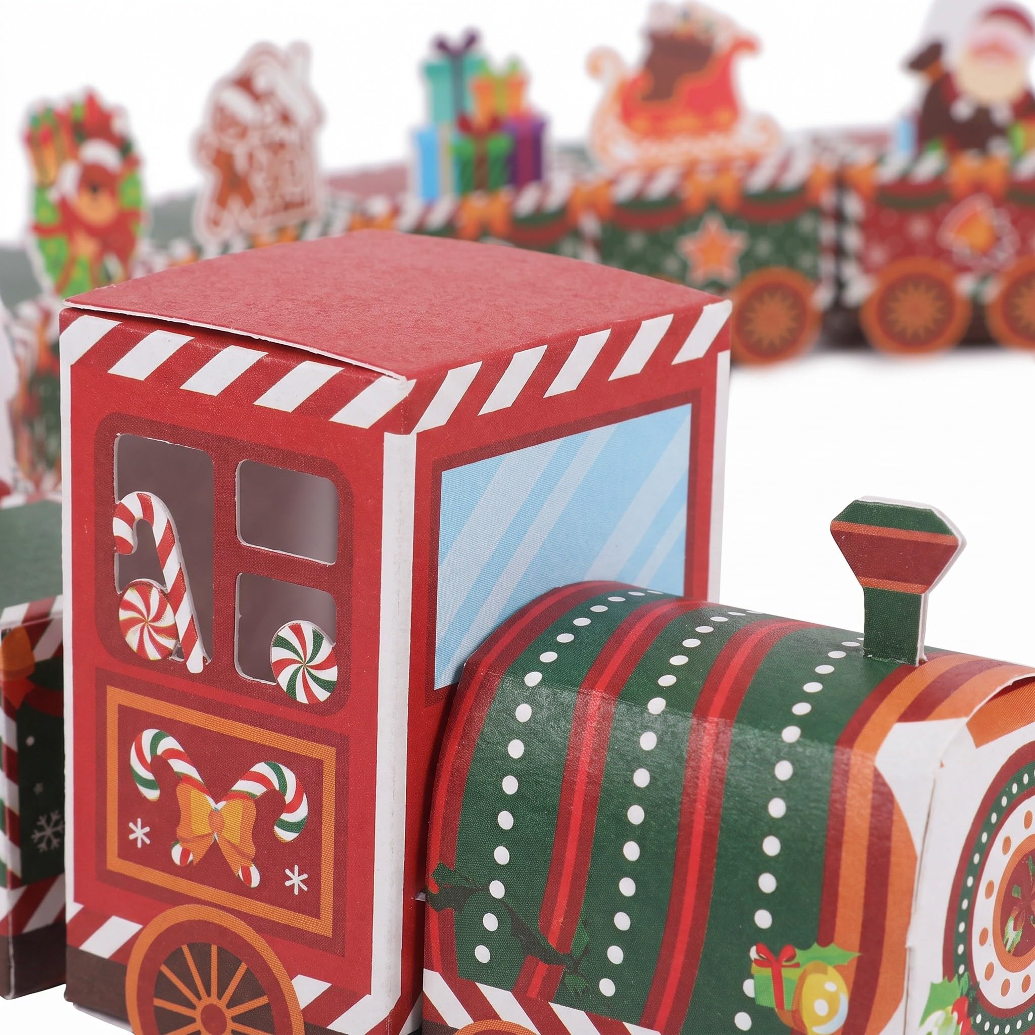OSALADI 48 sztuk DIY kalendarza adwentowego z pustymi pudełkami