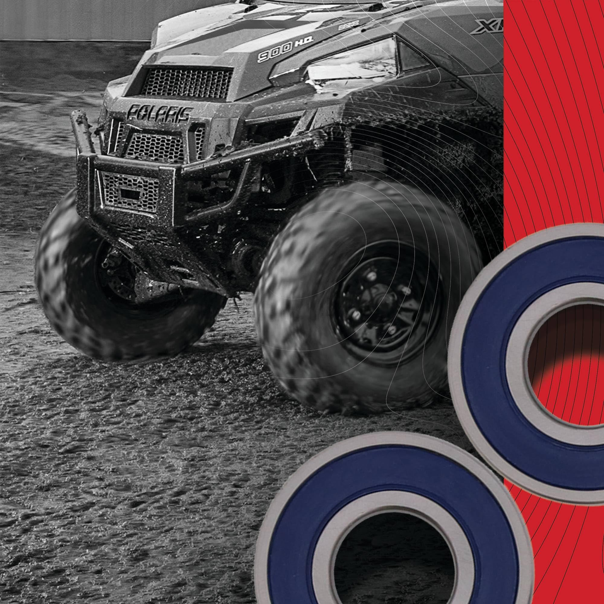 Amazon.com: All Balls Racing 25-1389 Wheel Bearing Kit Compatible
