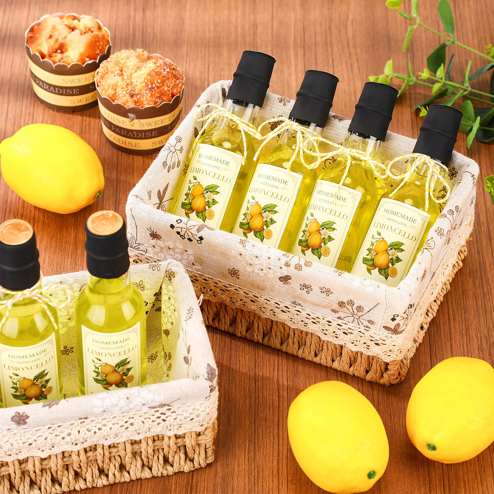 Amazon.com: Havawish 20 Pcs 5oz Christmas Mini Limoncello Bottles