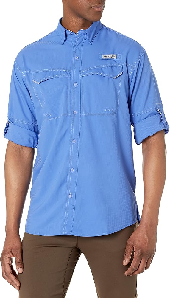 Chemise Columbia PFG Manches Courtes Pêche à La Mouche - Homme XL - Motif Raie Manta