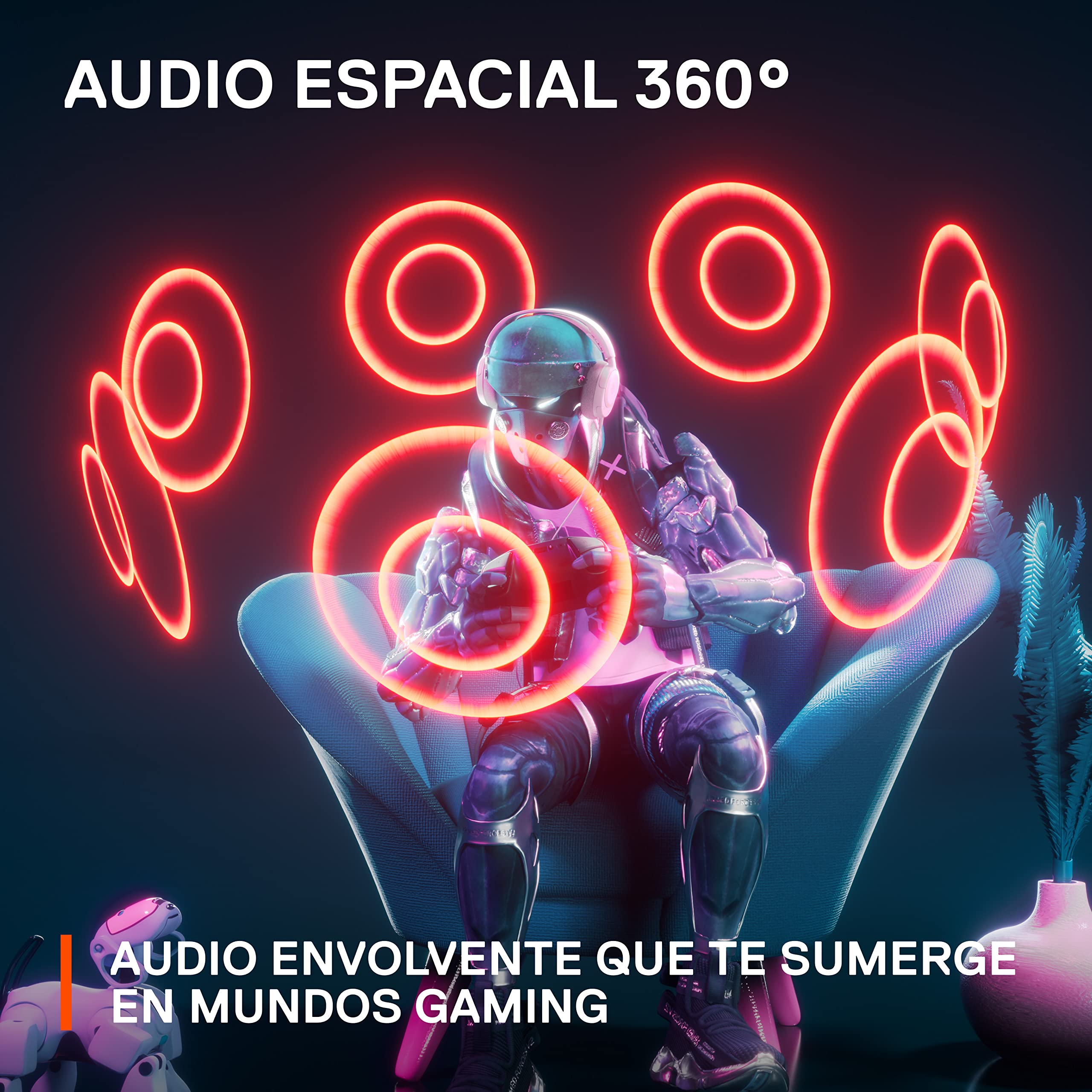 SteelSeries Arctis Nova 1 - Cascos Gaming Con Cable Multisistema - Controladores Hi-Fi - Audio espacial 360° - Almohadillas de espuma con memoria - Ultraligeros - PC, PS5, PS4, Xbox - Blanco