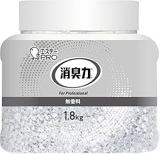 ビーズタイプ 室内 トイレ用 本体 無香料 特大 1.8kg サニティー 部屋 トイレ 消臭剤 消臭 芳香剤 業務用消臭剤 エステーPRO