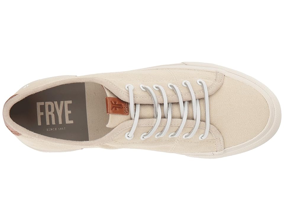 

Frye Maya Canvas Low Lace (Off-White) Women's Lace up casual Shoes