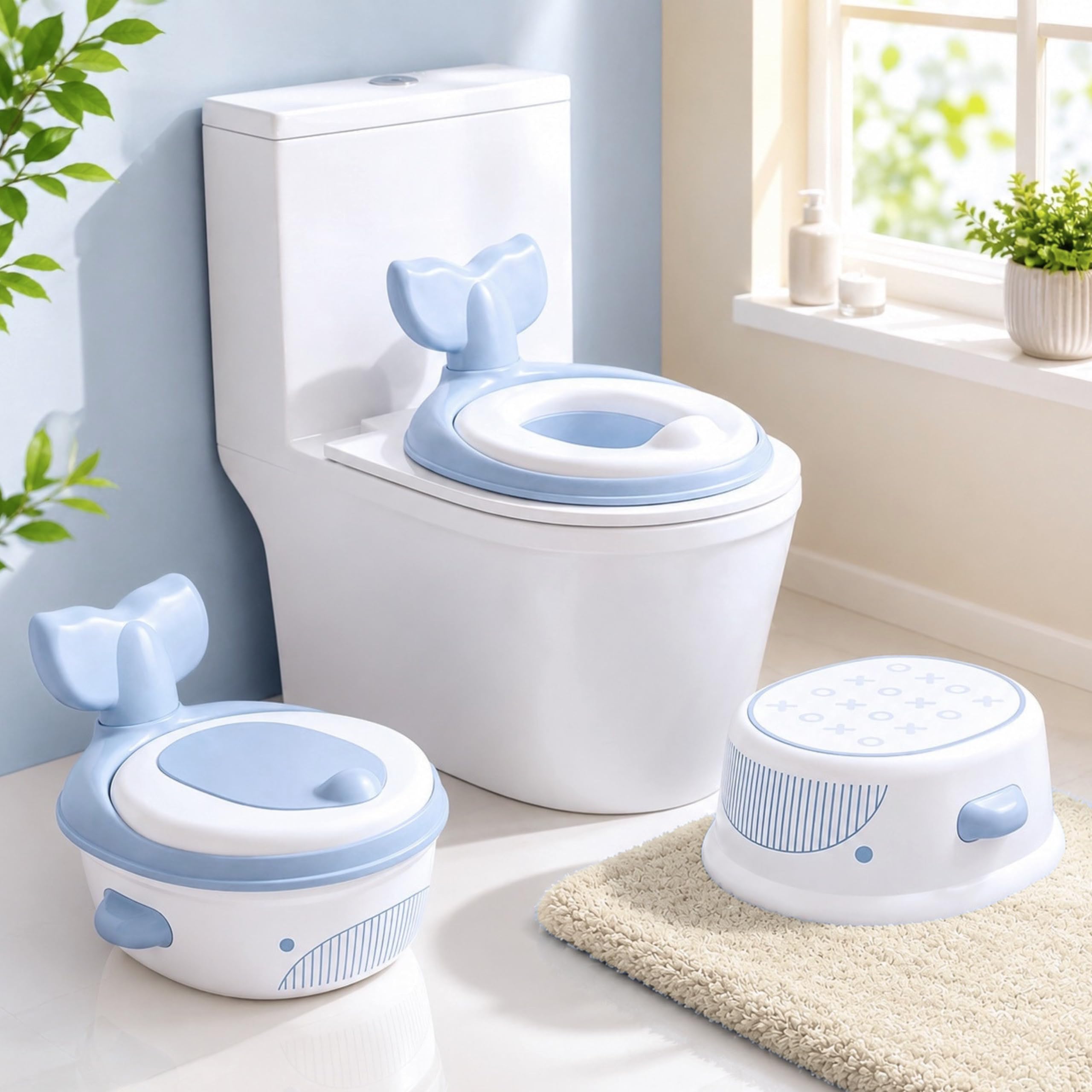 AUVAN ® 3‑in‑1 Toddler Potty Training Toilet - potties | Mubboo
