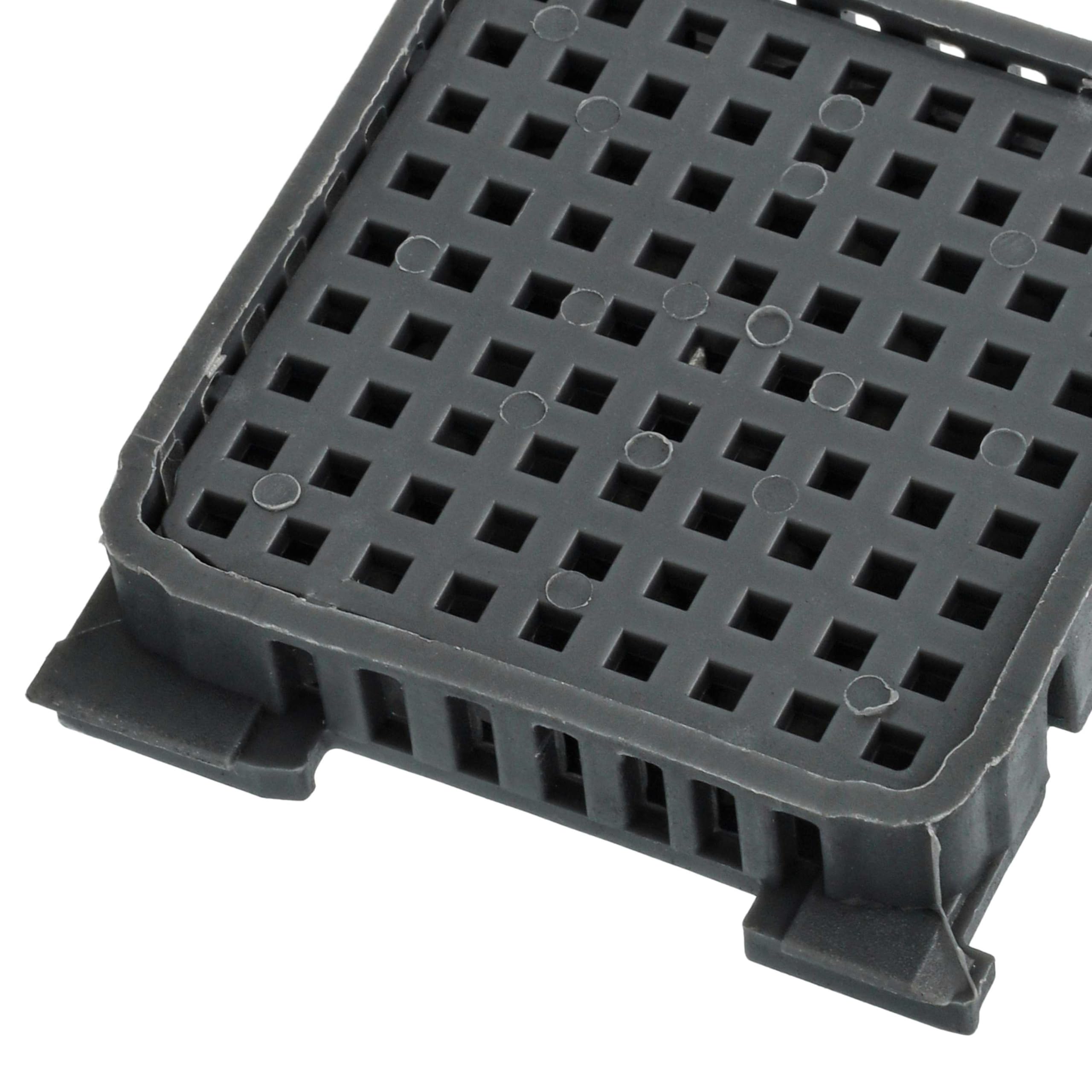 vhbw 4x Filter kompatibel mit Liebherr CBNsfc 522i-20A, CBNsdc 765i-20A, CBNsfc 5223-22A, CBNsdc 575i-22A Kühlschrank - Aktivkohlefilter