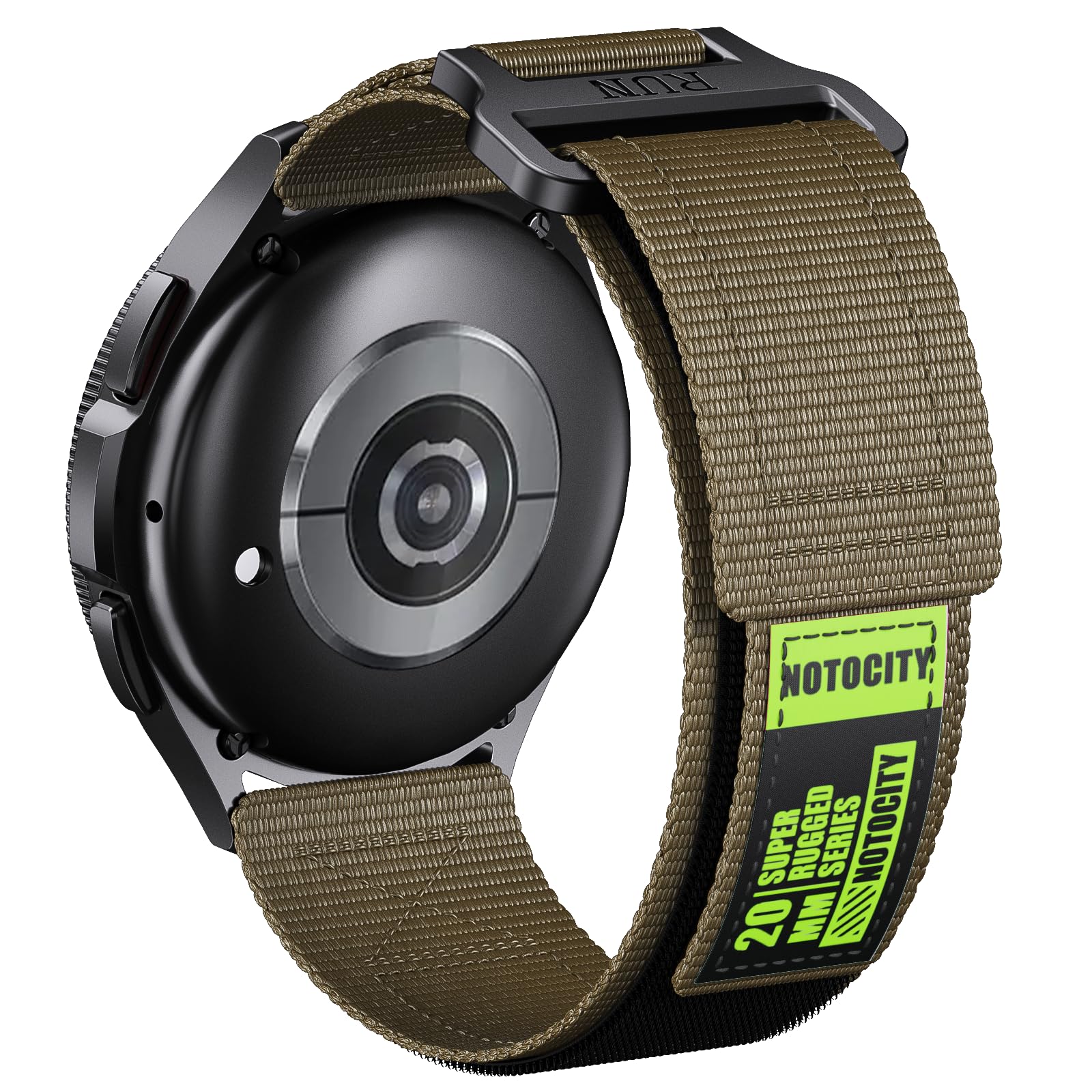 NotoCity Correa para Huawei Watch GT2/3/4/5/Pro 46mm/GT Runner, 22mm Nylon Banda para Samsung Galaxy Watch 3 45mm/Galaxy Watch 46mm/Gear S3 Classic — view 34