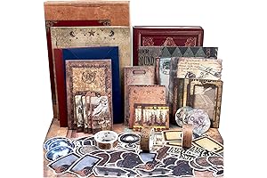 Diuhofart Scrapbooking Supplies Kit: Embellish Your Journaling Journey for Adults