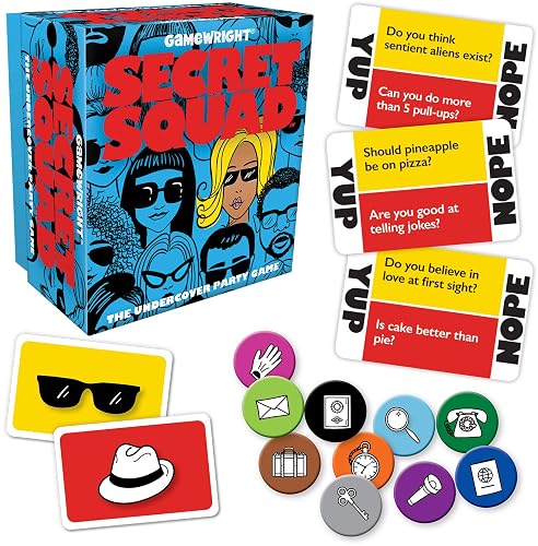 Gamewright Secret Squad - Hilarious Game of Deduction and Disguise,