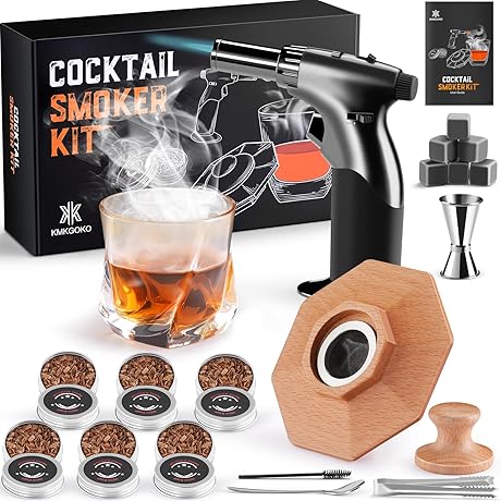 Cocktail Smoker Kit with Torch: Enhance Your Drinks with Smoky Infusions