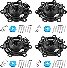 Diaphragm Repair Kit Compatible with DRKCP/CPF, Valve Diaphragm Replacement Compatible with Rain Bird CP, CPF, DV, DAS, ASVF, with included Filter, Solenoid Filter, Screw, Spring(4 Pack)
