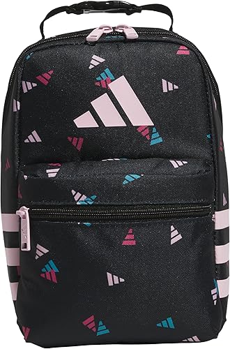 Miniatura 29 de adidas Santiago Lonchera unisex con aislamiento para mujeres y hombres, contenedor de alimentos con bolsillo de malla, Talla única Plata Violeta