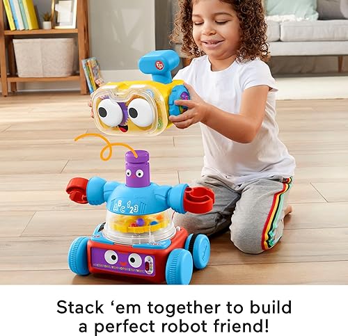 Miniatura 5 de Fisher-Price - Juguete para bebés, niños pequeños y preescolares, robot de aprendizaje 4 en 1 con música, luces y contenido de Smart Stages para