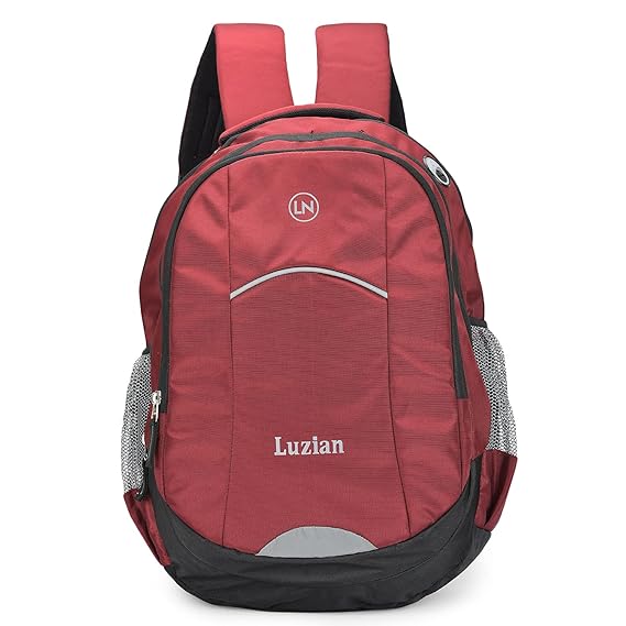 LUZIAN LB019 Laptop Backpack 31 litres - School/college/casual backpack with Rain Cover and USB Socket.