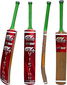 Cricket Bat Ultimate Edition Hand Made Coconut Wood Tennis Tape Ball Full Size Adult Full Cane Long Handle Full Size 4.5"