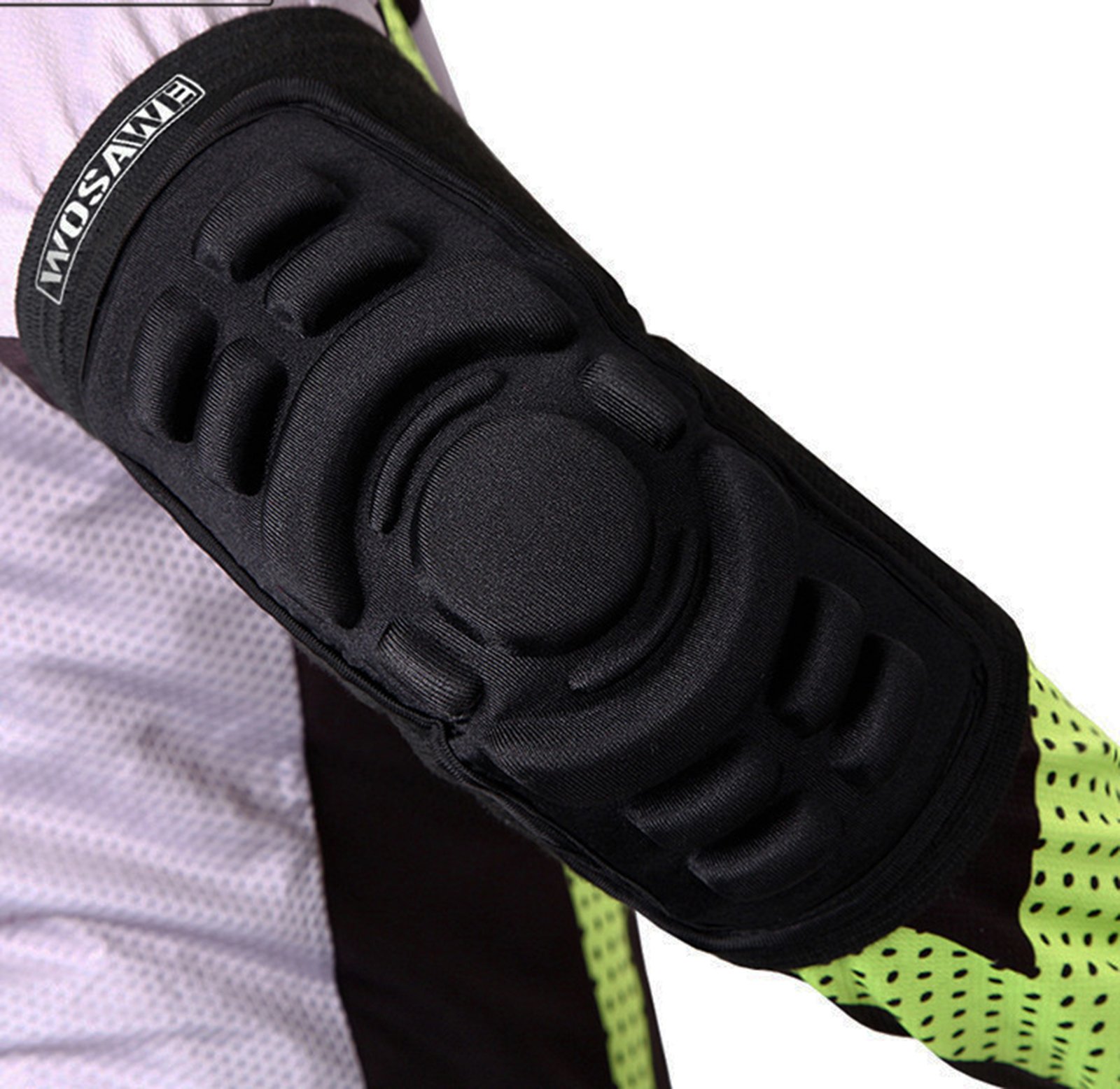 1 coudière de protection anti-choc pour cyclisme, moto et sports extrêmes 4583.