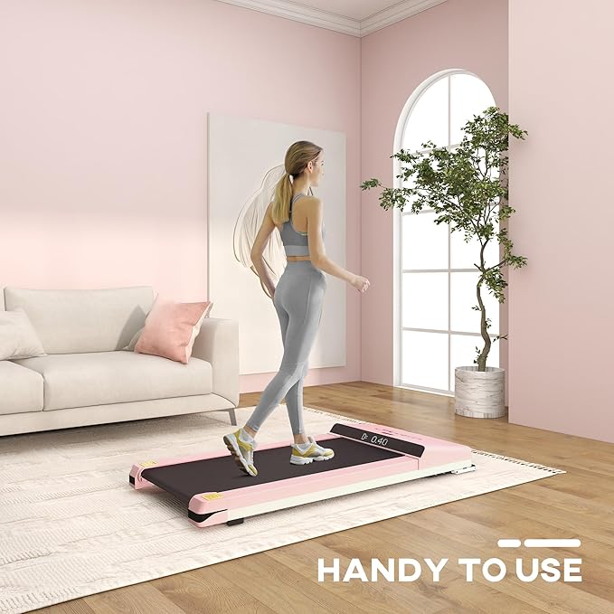 Caminadora Portátil para Escritorio 4 MPH, con Ruedas y Control Remoto miniatura 9