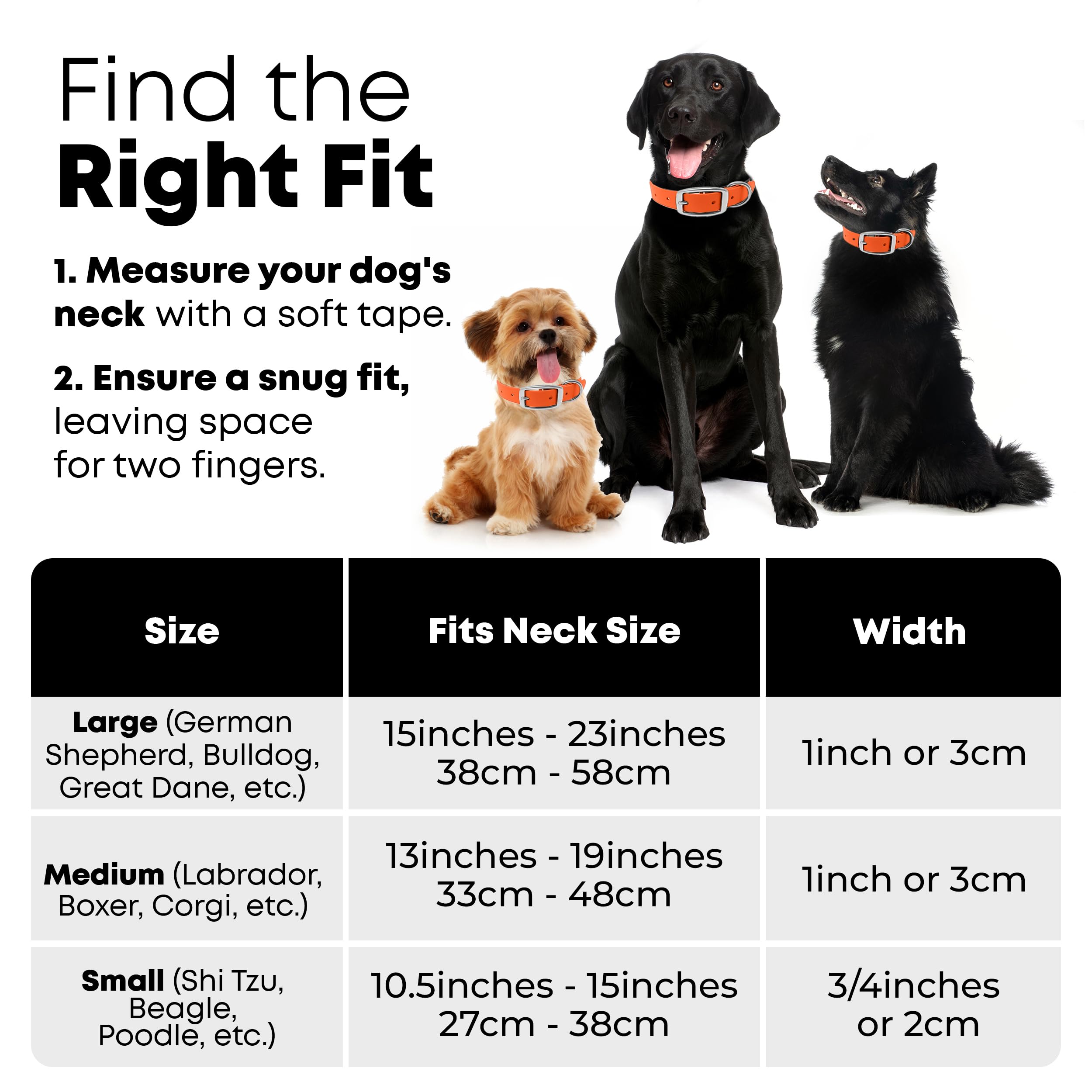 Amazon.com : Regal Dog Products Large Orange Waterproof Biothane