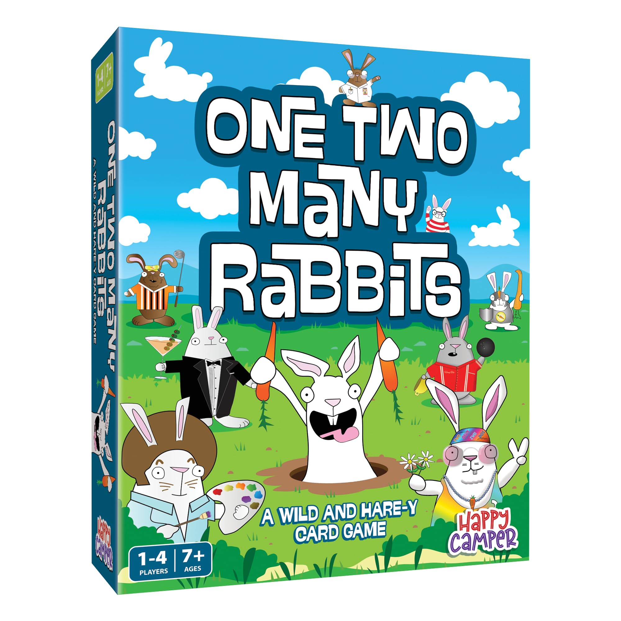 Amazon.com: Happy Camper - One Two Many Rabbits - A Wild & Harey
