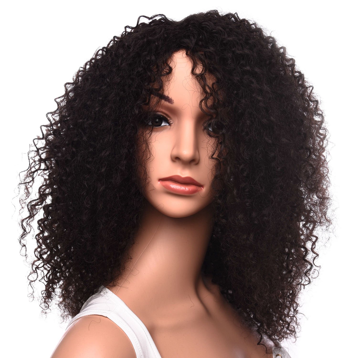 Jheri curl black wig Clearance