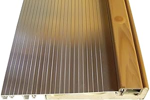 Exterior Inswing Threshold Extension with Composite Cap and Bottom