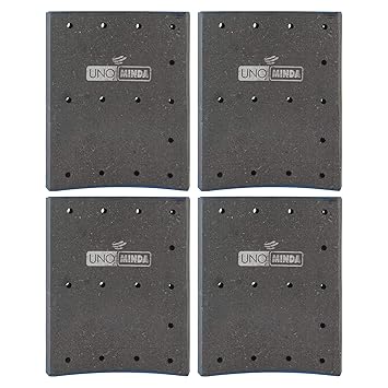 UNO MINDA BL-502 Brake Lining for MARCOPOLO MARCOPOLO WTP2 220 MM REAR