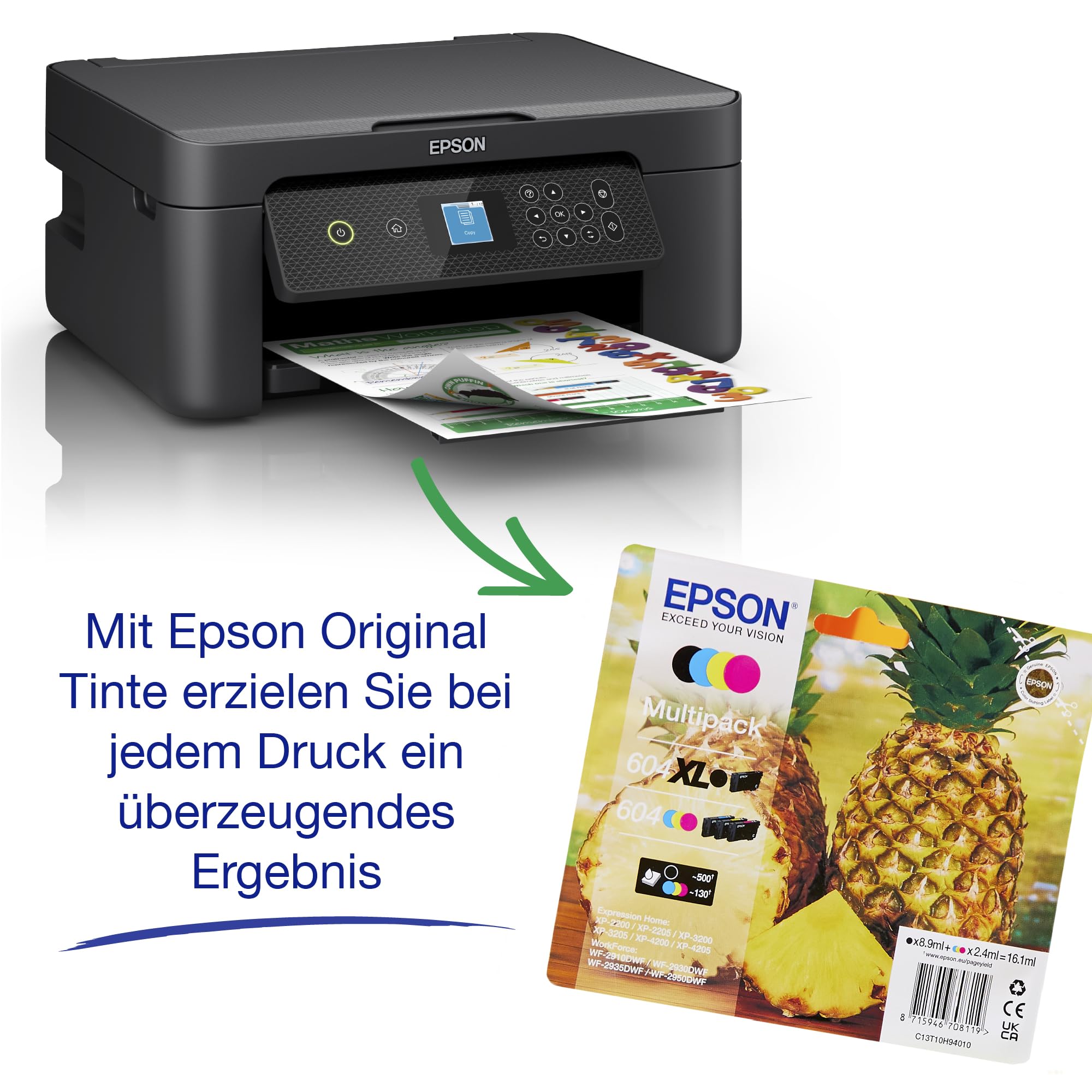 Epson Expression XP-3200 A4 kabelloser Multifunktionstintenstrahldrucker