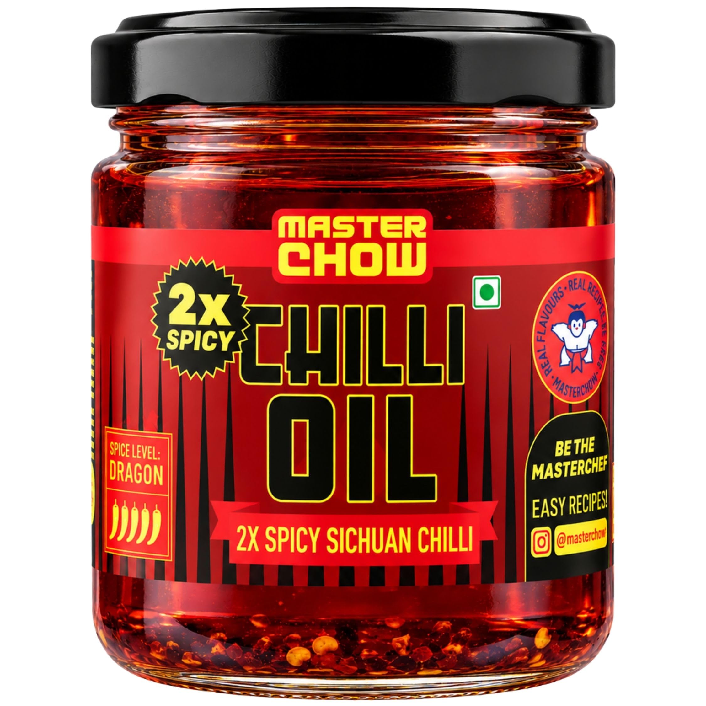 MasterChow 2X Spicy Sichuan Chilli Oil (170g) - Image 1
