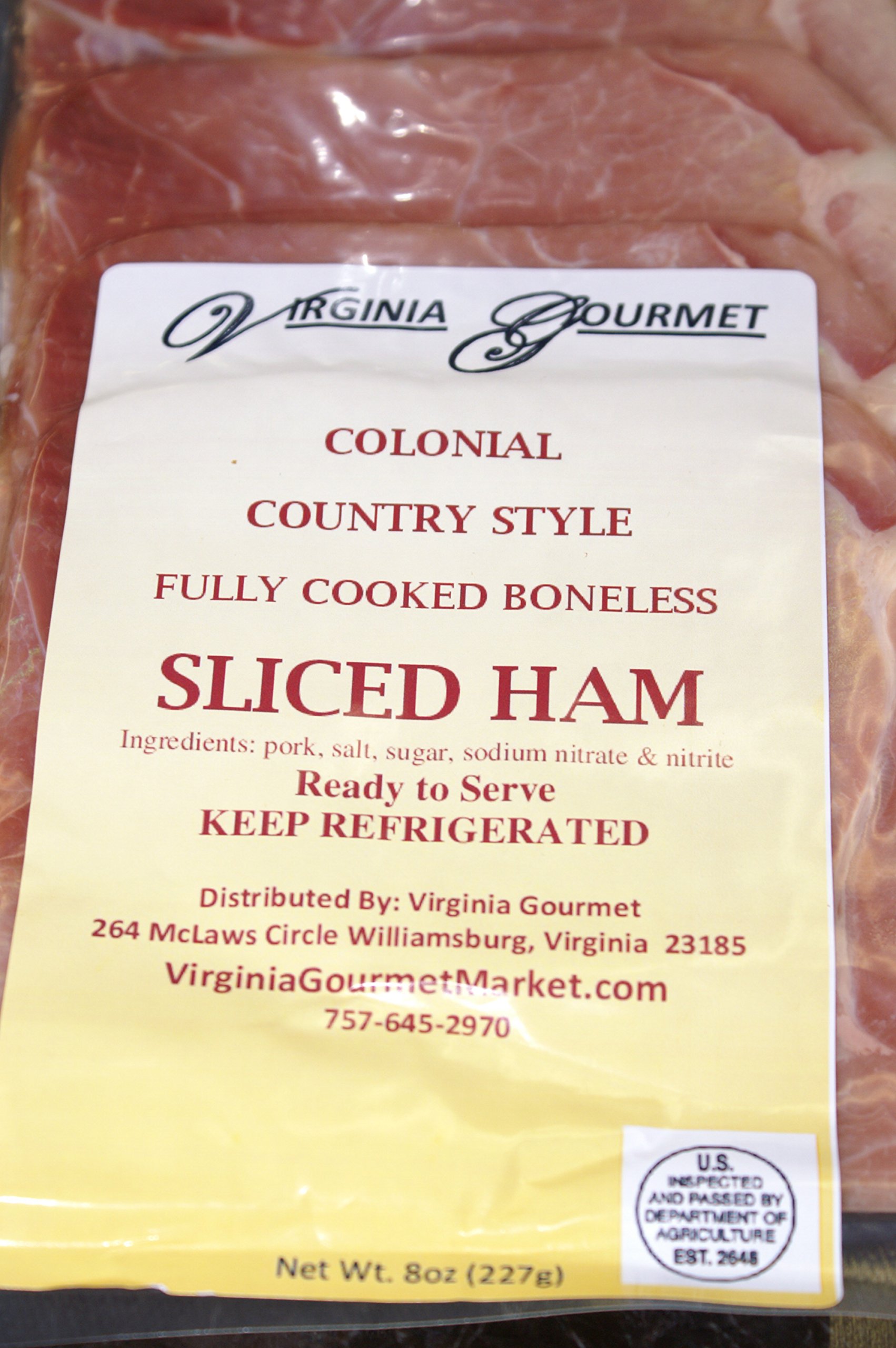 Buy Country Ham 8 PACK Sliced & Cooked Virginia's Finest Virginia