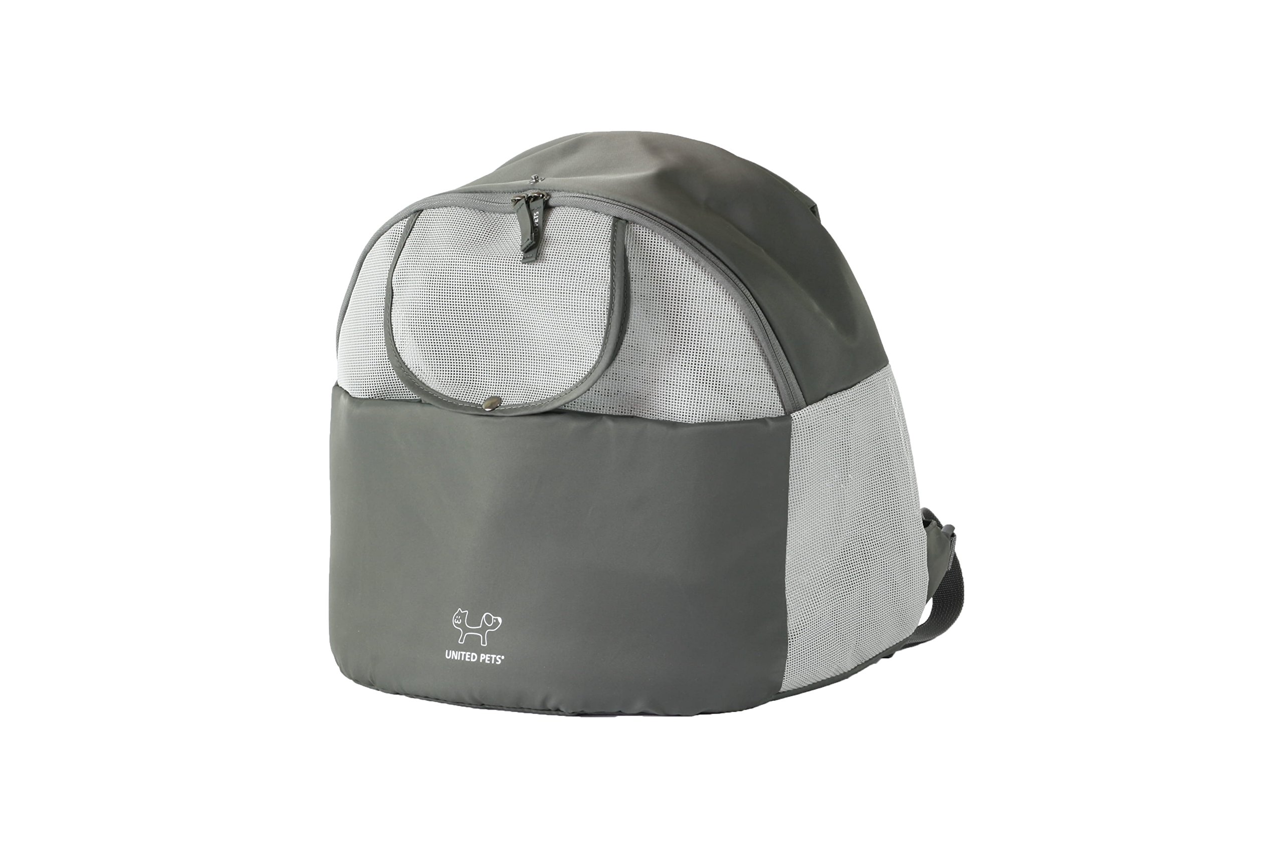 Amazon | UNITED PETS(ユナイテッドペッツ) リバースキャリー グレイ