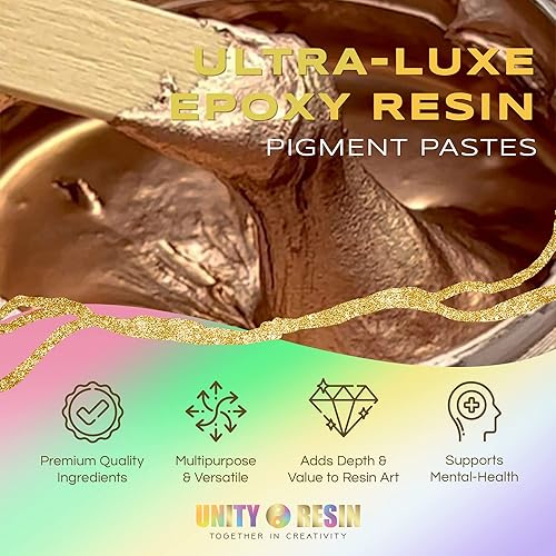 Miniatura 10 de UNITY RESIN - Pigmento de color de resina, pigmento de resina epoxi fácil de usar, pasta de pigmento concentrada para resina epoxi, suministros de