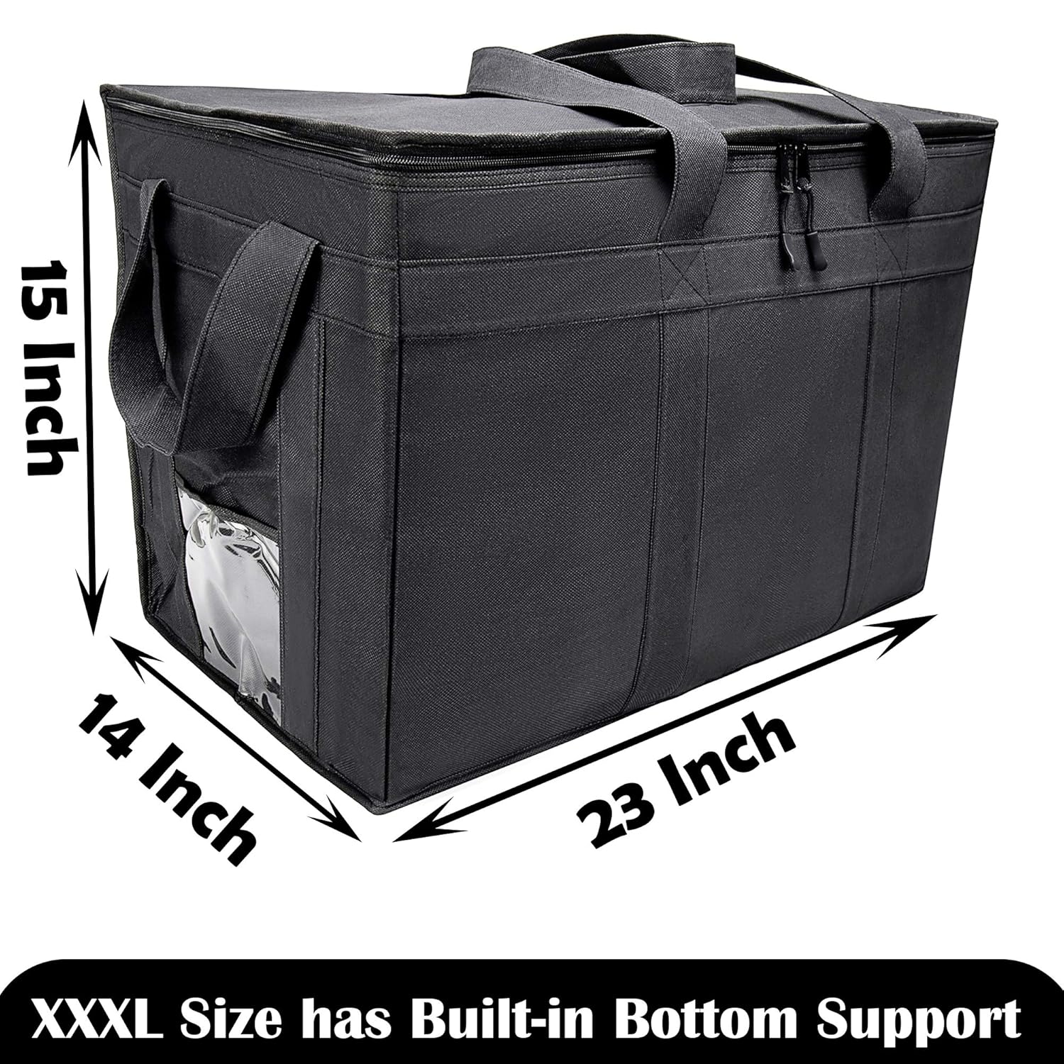 uber eats bolsa dimensions