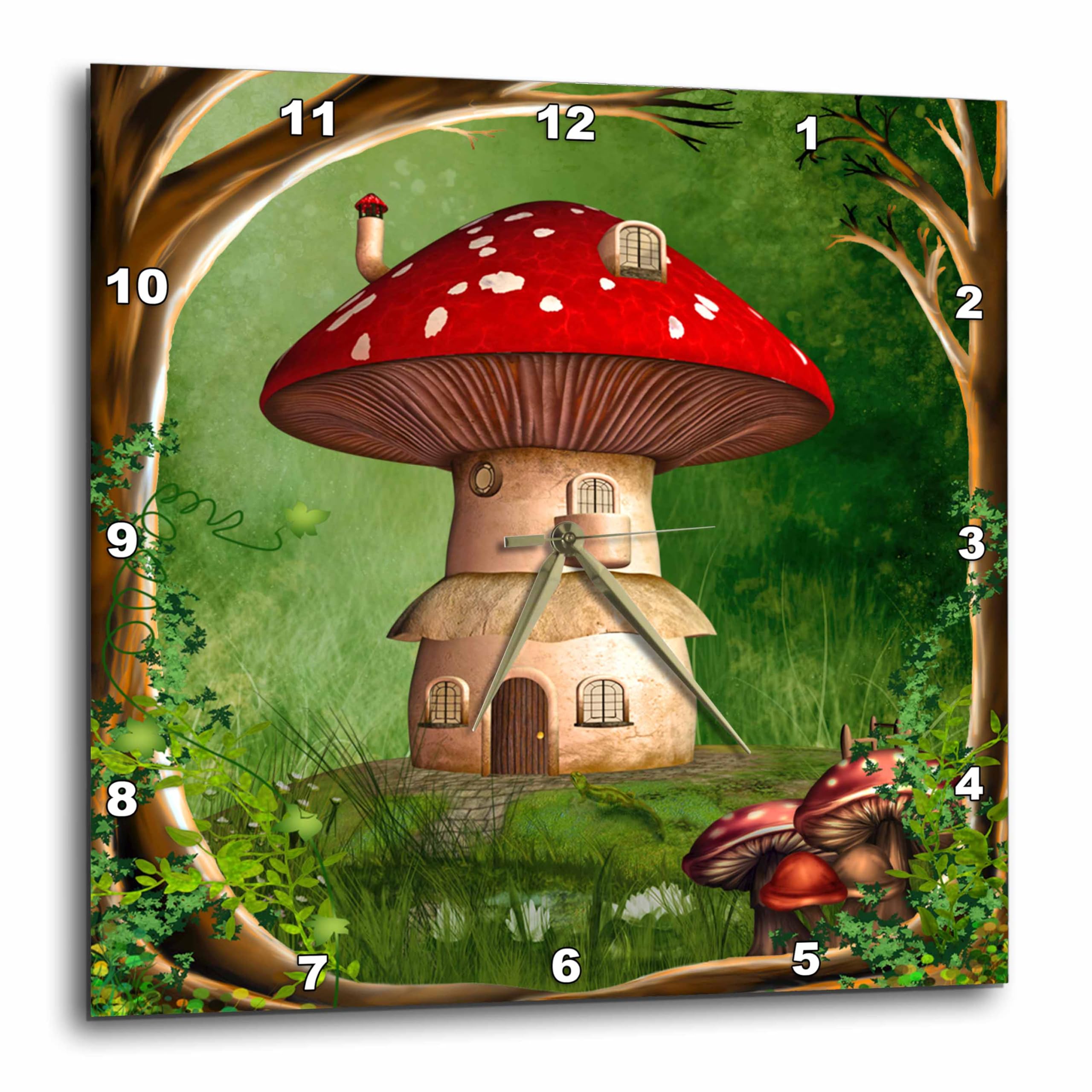 Horloge Murale en Aluminium multicolore pour illuminer la décoration de cuisine