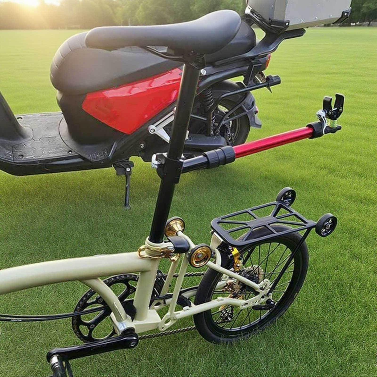 Kupplungsanschluss für Fahrradanhänger – Transportzubehör für Scooter, robuster Anschluss für Camping, Einkaufen, Reisen, Sport, Outdoor