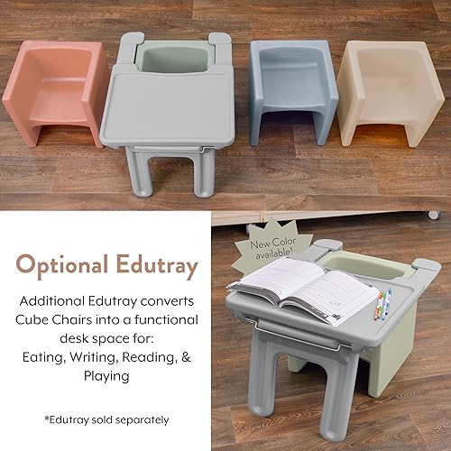 Miniatura 9 de Childrens Factory Adapta-Bench CF910-057 Almendra asientos flexibles para niños aula muebles de preescolar y guardería sillas para niños pequeños