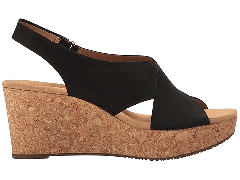 clarks annadel ivory women's platform wedge sandals