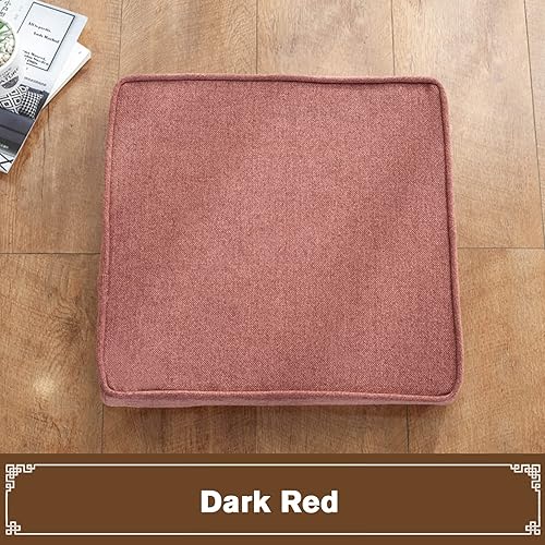 Miniatura 8 de Cojín de banco personalizado, cojines de silla para muebles de patio y ventana de bahía, cojín de taburete largo, diseño de estructura de tuberías,