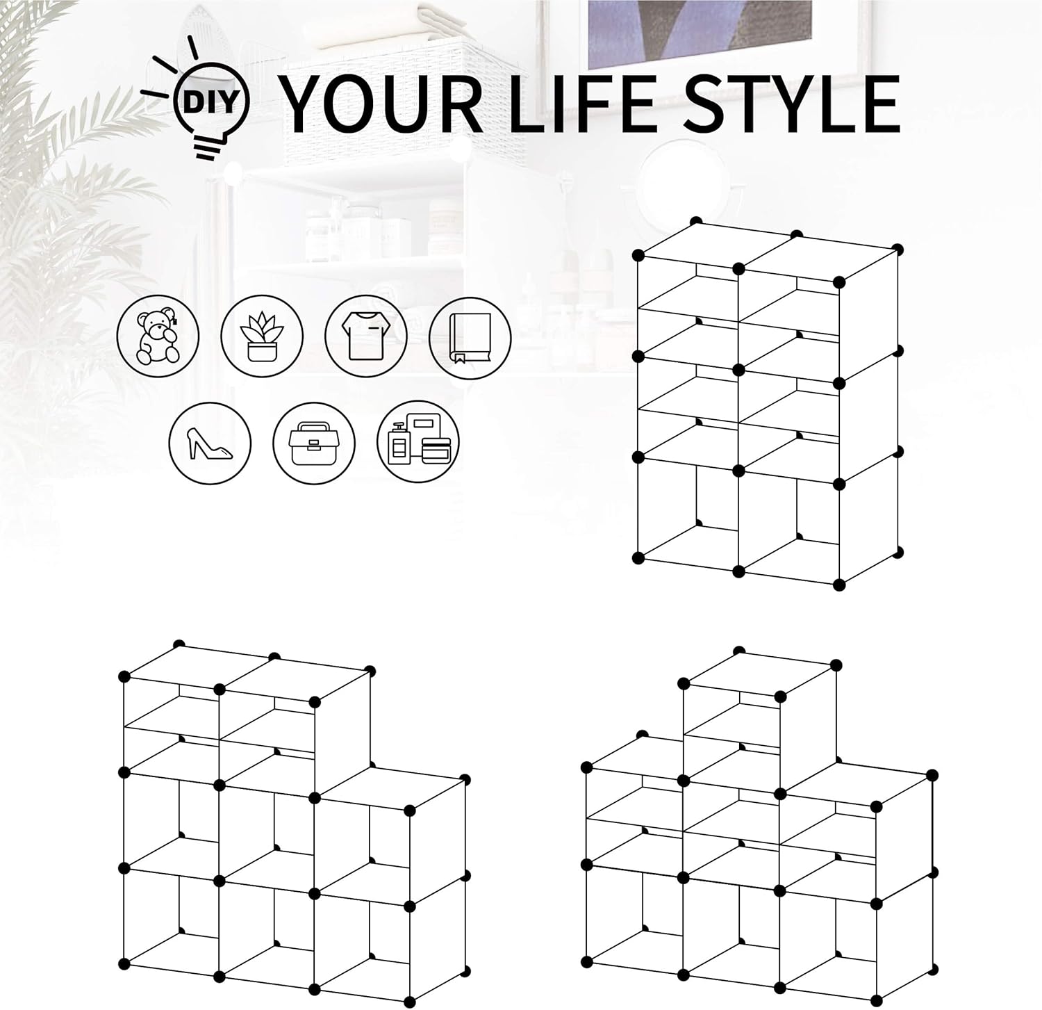 Promo 40% OFF JOISCOPE Portable Shoe Storage Organzier Tower, Modular Cabinet for Space Saving, Ideal Shoe Rack for Shoes, Boots, Slippers (Black,2x7-tier) Buy 1 get 1 🔥 JOISCOPE Portable Shoe Storage Organzier Tower, Modular Cabinet for Space Saving, Ideal Shoe Rack for Shoes, Boots, Slippers (Black,2x7-tier)