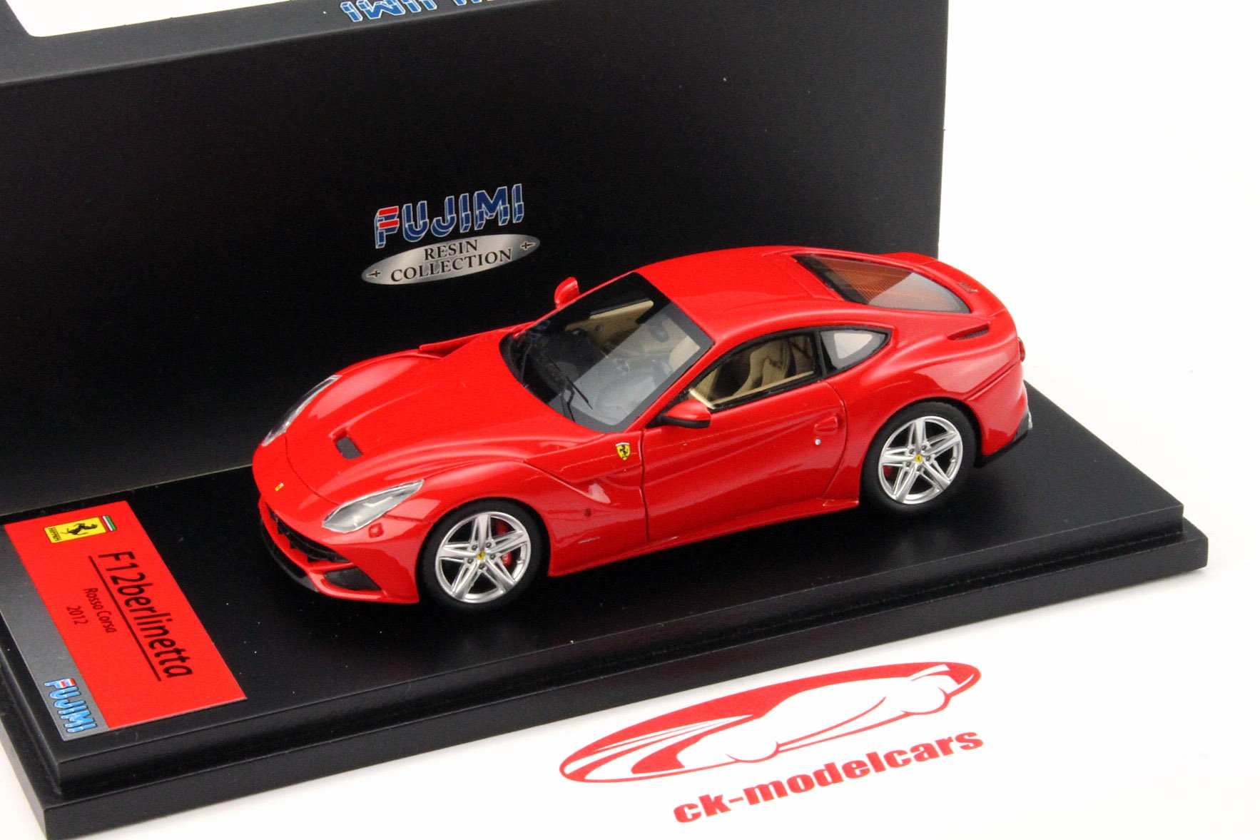 FERRARI F12 BERLINETTA 2013 ROSSO CORSA FUJIMI