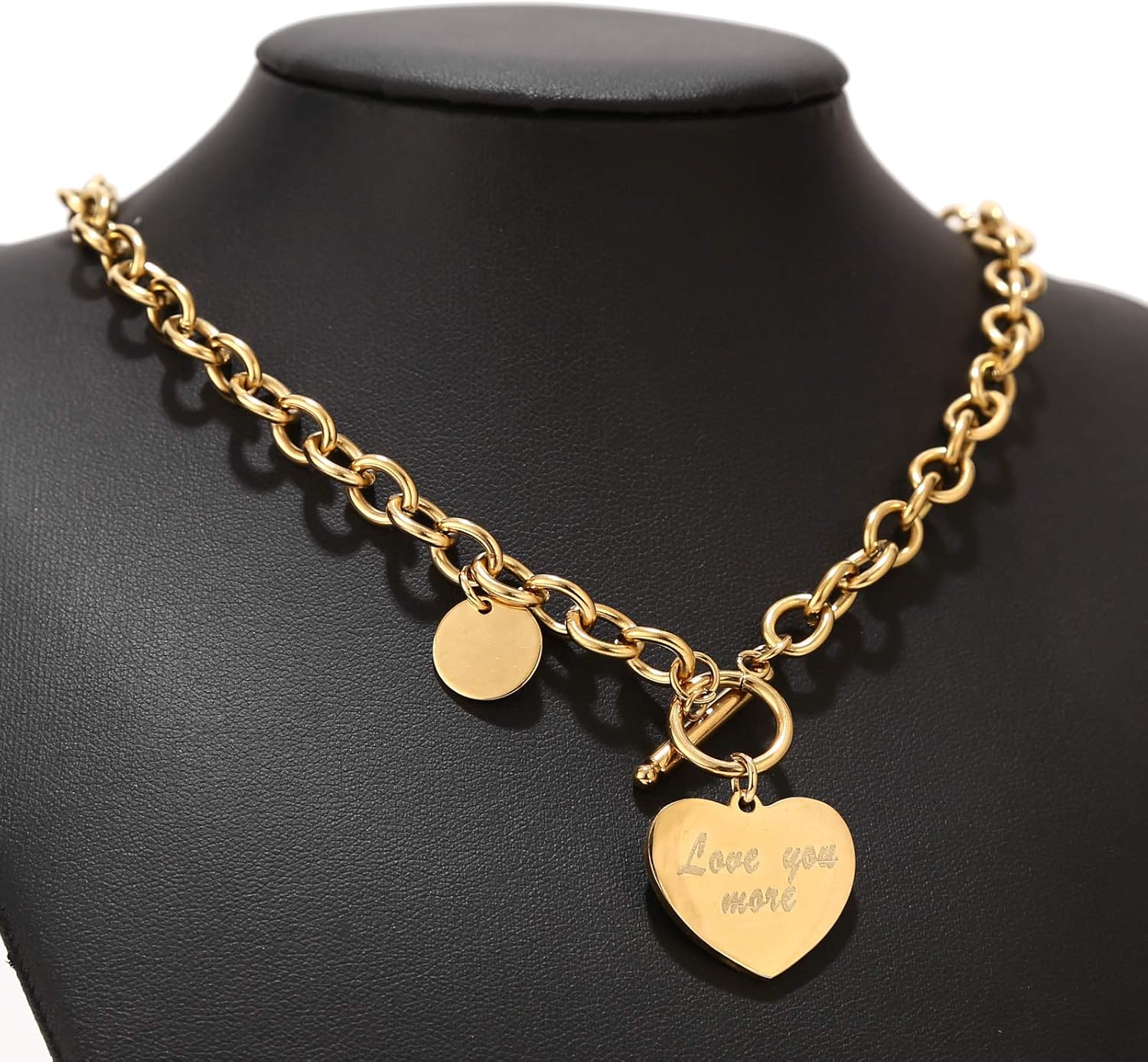 Heart Pendant Anklets Love Forever Gold Bracelet for Women - Image 4