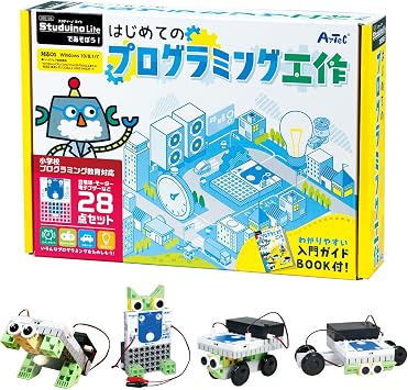 Artec 95106 Good Toy Award Winner, Lets Play with Studino Lights, First Programming Crafts, Robot Learning, Teaching Material, Elementary Students