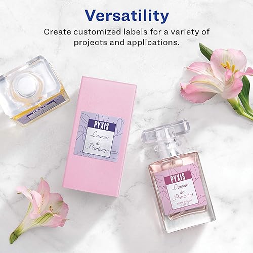 Miniatura 2 de Avery Etiquetas cuadradas, tecnología de alimentación segura, 2 "x 2", 1,200 etiquetas blancas brillantes (36479)