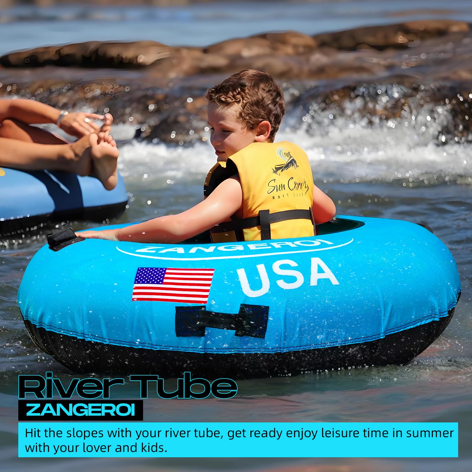 With Solid Bottom Heavy Duty River Tube For Floating - Inflatable Water ...