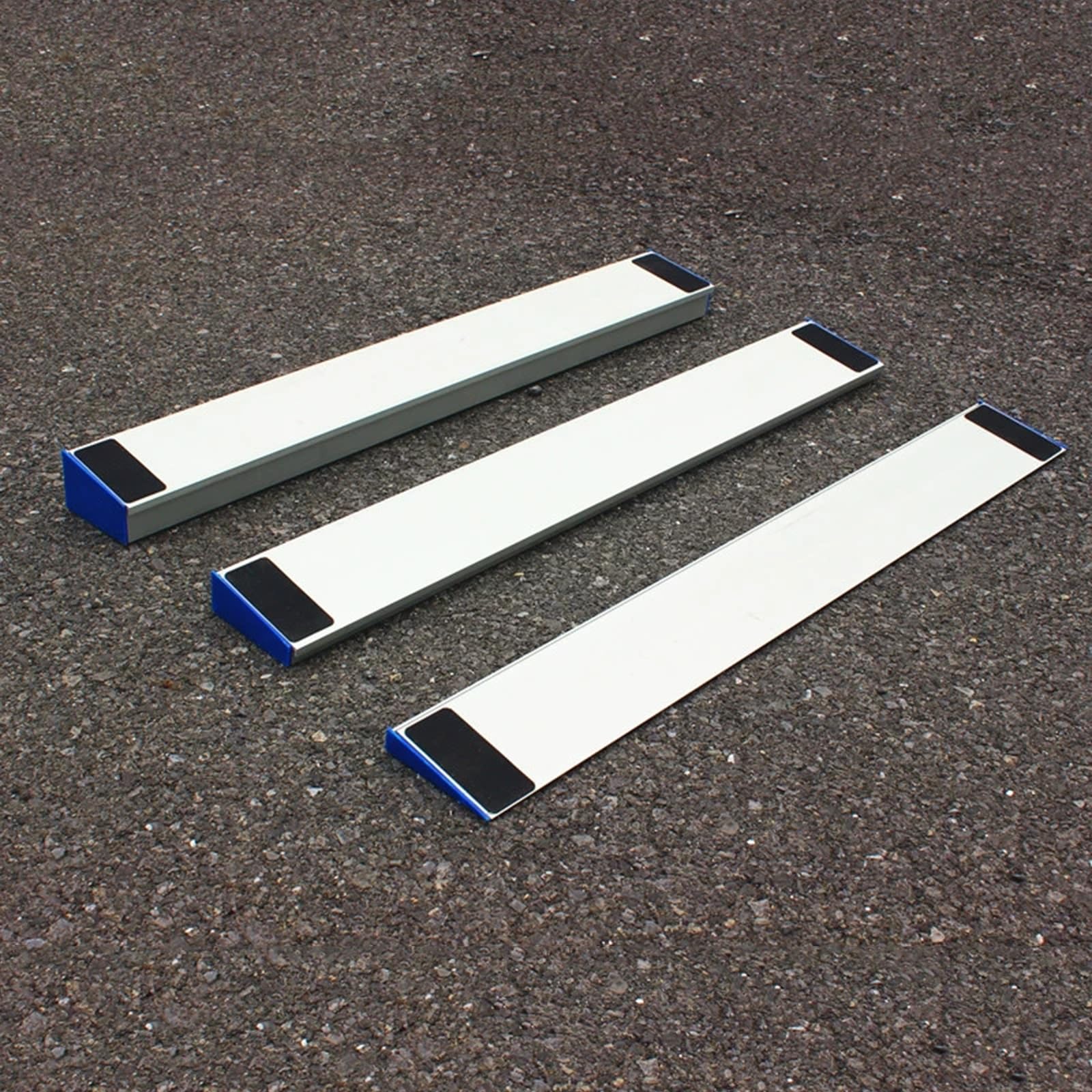 Modułowa Rampa Progowa, Rampy dla Wózków Inwalidzkich, z Miejscem na Kartę, Aluminiowa, Nośność 400 kg, do Motocykli, Skuterów, Wózków Dziecięcych(10x2cm/4x0.8in)