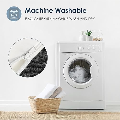 Miniatura 8 de SDHYL Colchón plegable de 6 pulgadas, tamaño Queen, cubrecolchón de espuma viscoelástica triple plegable para cama de invitados y campamento, tapete