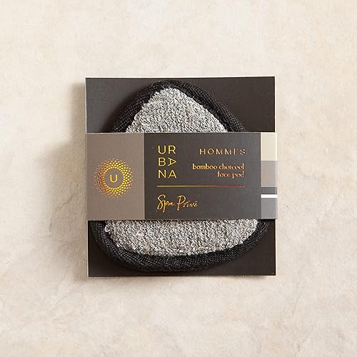 Miniatura 4 de Urbana Spa Prive - Colección de carbón de bambú para hombre, almohadilla facial, gris, 6338